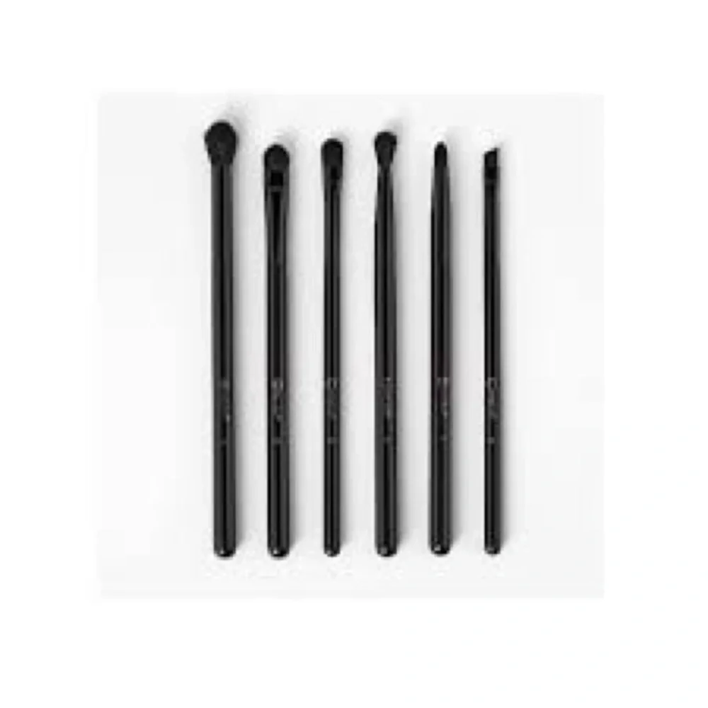 BH Cosmetics 6 Piece Makeup Eyeshadow Brush Set w/ Makeup Bag
